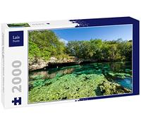 Lais Puzzle Cenote Azul, Riviera Maya, Playa del Carmen, México 2000 Piezas