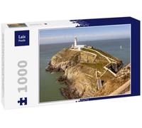 Lais Puzzle El Faro de South Stack fue Construido en la Cima de una pequeña Isla Frente a la Costa noroeste de Holy Island, Anglesey, Gales. 1000 Piezas