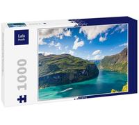 Lais Puzzle Fiordo Geirangerfjord con Crucero, Noruega 1000 Piezas