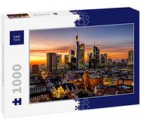 Lais Puzzle Frankfurt Am Main de Noche 1000 Piezas