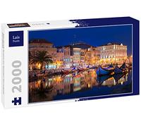 Lais Puzzle La Ciudad de Aveiro en el Norte de Portugal de Noche 2000 Piezas