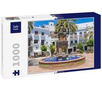 Lais Puzzle La Famosa Plaza de España en Vejer de la Frontera, Cádiz, Andalucía, España 1000 Piezas