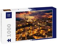 Lais Puzzle Matera, Basilicata, Italia: Paisaje del Centro histórico al Atardecer bajo un Cielo Espectacular 1000 Piezas