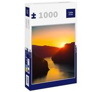 Lais Puzzle Paisaje de fiordo al Atardecer, Noruega 1000 Piezas
