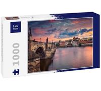 Lais Puzzle Praga. Imagen de Praga, la Capital de la República Checa, Durante una Hermosa Puesta de Sol 1000 Piezas