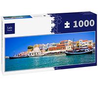 Lais Puzzle Puerto y Calles de Chania/Creta/Grecia, Panorama 1000 Piezas