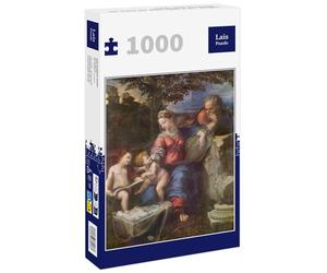 Lais Puzzle Rafael - Sagrada Familia bajo la encina, con San Juan Bautista 1000 Piezas