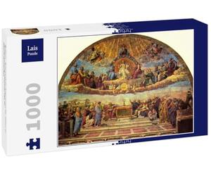 Lais Puzzle Rafael - Stanza Della Segnatura para Julio II, Glorificación (Disputa) del Santísimo Sacramento del Altar 1000 Piezas