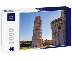 Lais Puzzle Torre Inclinada de Pisa, Patrimonio Mundial de la UNESCO y uno de los Edificios más conocidos y Famosos del Mundo, Toscana 1000 Piezas
