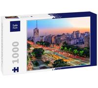 Lais Puzzle Vista aérea de Buenos Aires, al Atardecer, a lo Largo de la Avenida del 9 de Julio 1000 Piezas