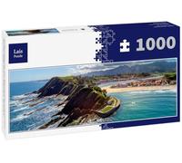 Lais Puzzle Vista aérea de Ribadesella y su ría en Asturias, España. Panorámica de 1000 Piezas