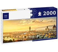 Lais Puzzle Vista de Florencia Desde la Plaza Michel Angelo, Panorama 2000 Piezas