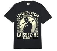 Laissez Faire más como Laissez yo manejarlo Economista Comfort Colors Adult Heavyweight T-Shirt