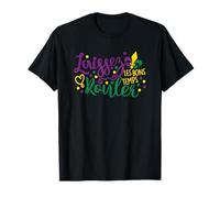 Laissez Les Bon Temps Carnaval de Rouler Mardi Gras Corona Real Camiseta