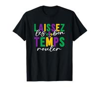 Laissez Les Bon Temps Carnaval de Rouler Mardi Gras Iconic Camiseta
