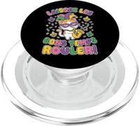 Laissez Les Bons Temps Rouler Cat Sax Mardi Gras Desfile PopSockets PopGrip para MagSafe