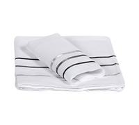 Lait Baby LFLEVL Via Lattea sábana y funda de almohada para cuna, blanco/gris, 110 x 190/40 x 60