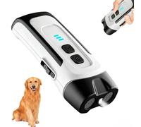 LAIVIYA Antiladridos para perros, dispositivo antiladridos ultrasónicos, para perros pequeños, grandes, con linterna estroboscópica, 2 modos, dispositivo antiladridos