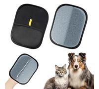LAIVIYA Double Sided Pet Grooming Glove - Guantes reutilizables para eliminar el pelo de animales domésticos, guantes electrostáticos para la eliminación de pelis de animales domésticos, guantes