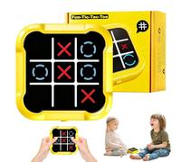 LAIVIYA Tres En Raya Electronico, 4 En 1 Tic TAC Toe, Electrónico Tic TAC Toe Bolt, Tic TAC Toe Bolt Portátiles para Niños para Educación Y Crecimiento De La Memoria, Juego De Tres En Raya Bolt
