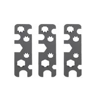 LAJHDCG 1-20Pcs Faucet Aerator Key Removal Tool Stainless Steel Wrench For Kitchen Sink And Bathroom Threaded Aerator Removal Key Wrench(3Pcs)