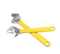 LAJHDCG 1-PCS Adjustable Universal Wrench Mini Small Big 4 6 8 10 12 15 18 Inch Spanner Wrench Mouth Adjustable Jaw Repair Tools(STAD01008-8inchx24mm)