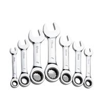 LAJHDCG Double End Multifunctional Llave de carraca rápida: ahorra tiempo en la reparación de automóviles For Bicycle Motorcycle Car Repair Tool(5PCS)