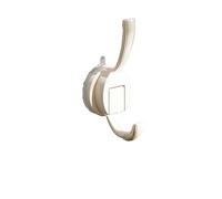 LAJHDCG El gancho con ventosa no requiere perforación, se puede colgar en la pared del baño o fijar a la pared de la cocina sin dejar marcas.(Off-white -1)