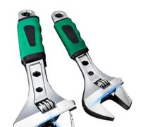 LAJHDCG hardware tools Llave ajustable de doble propósito de 8/10/12 pulgadas Construction workers and mechanics all like it ver(Type A 12inch)