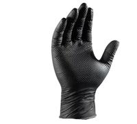 LAJHDCG Latex Free Safety Guantes industriales de nitrilo negros de alta resistencia Available for wholesale(Black 50PCS,S)