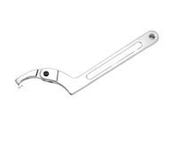 LAJHDCG Llave creciente Gancho ajustable Llave en C Herramienta Tuerca Perno Herramienta manual(Square head 12in)