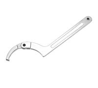 LAJHDCG Llave creciente Gancho ajustable Llave en C Herramienta Tuerca Perno Herramienta manual(Square head 15in)