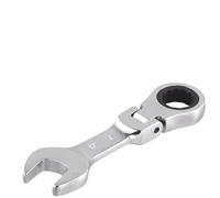 LAJHDCG Llave de trinquete de mango corto con llave móvil, llave de extremo abierto rápida de doble propósito, herramienta de Hardware, llave que ahorra mano de obra(5PCS(8-10-12-15-17))