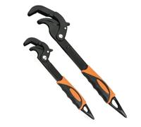 LAJHDCG Llave de tubo Universal de 14-30/30-60mm, juego de llaves de extremo abierto, herramienta de agarre a presión de acero de alto carbono, herramienta de mano múltiple for fontanero(30-60mm)