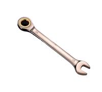 LAJHDCG Llave inglesa de 6-22mm, llaves de trinquete doradas flexibles, llaves dinamométricas universales for herramientas for reparación de motocicletas, herramienta manual métrica(15mm)