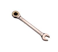 LAJHDCG Llave inglesa de 6-22mm, llaves de trinquete doradas flexibles, llaves dinamométricas universales for herramientas for reparación de motocicletas, herramienta manual métrica(11mm)