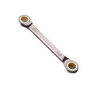 LAJHDCG Llave Torx de doble uso, 6MM-27MM, llave de trinquete de flor de ciruelo de doble dirección, Universal for herramientas de reparación de automóviles(14x17mm)