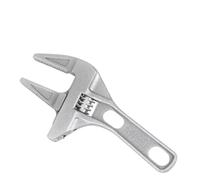 LAJHDCG Mini llave ajustable for baño, herramienta de reparación de baño con sujeción fuerte, llave multifuncional de extremo abierto grande(B-6-68mm)