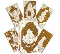 LAJUP 78 Hojas Cartas Tarot Puppy Tarot, Cartas Una Baraja De Tarot Única Para Amantes De Los Perros Y Fanáticos Del Tarot Versión En Inglés