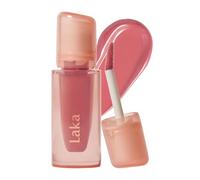 Laka Jelly Nude Gloss 4.5 g/0.15 oz, brillo de labios, aceite labial hidratante transparente sin manchas, antiadherente, brillo nutritivo para un aspecto fresco y brillante, vegano, belleza limpia