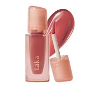 Laka Jelly Nude Gloss 4.5 g/0.15 oz, brillo de labios, aceite labial hidratante transparente sin manchas, antiadherente, brillo nutritivo para un aspecto fresco y brillante, vegano, belleza limpia