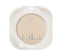 LAKA Sombra de ojos monocromática mono 908 vainilla altamente pigmentada, fácil de aplicar, color duradero, fórmula suave de difuminar, vegana, K-Beauty