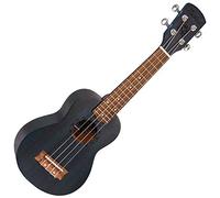 LAKA Ukelele acústico y bolsa, soprano, azul medianoche VUS5BL