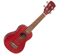 LAKA Ukelele acústico y bolsa ~ soprano ~ rojo VUS5RD