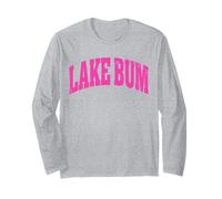 Lake Bum Hola Verano De Moda Preppy Vacaciones Barco Babe Vida Manga Larga