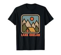 Lake Chelan Washington Nature Vacation Backpacking Souvenir Camiseta
