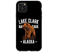Lake Clark National Park Alaska USA Bear Diseño Vintage Carcasa para iPhone 11 Pro MAX