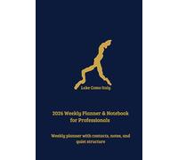 Lake Como Italy - Weekly Planner | Essential Edition: Minimal Weekly Organizer for Professionals | 2026 Edition