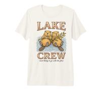 Lake Crew Beavers Most Likely To Go with The Flow Summer Camiseta Premium