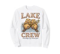 Lake Crew Beavers Most Likely To Go with The Flow Summer Sudadera
